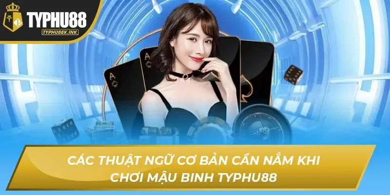 Các thuật ngữ cơ bản cần nắm khi chơi Mậu Binh Typhu88