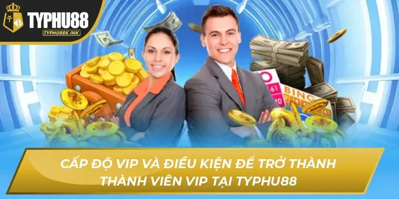 Cấp độ VIP và điều kiện để trở thành thành viên VIP tại TYPHU88