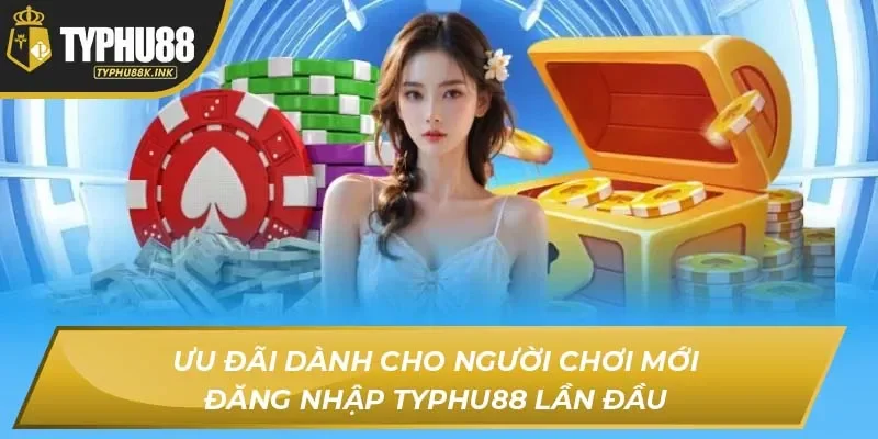 Ưu đãi dành cho người chơi mới đăng nhập Typhu88 lần đầu